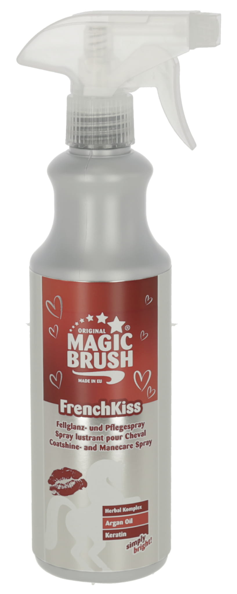 Spray do pielęgnacji sierści, grzywy i ogona dla konia ManeCare, French Kiss, 500 ml, MagicBrush - Cavalo